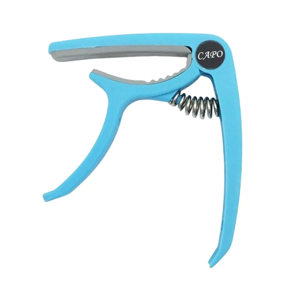 

Guitar Capo Plastic Bakelite Ballad Guitar Transposition Pitch Change Stringing Nail Dual-Use Instrument Accessories