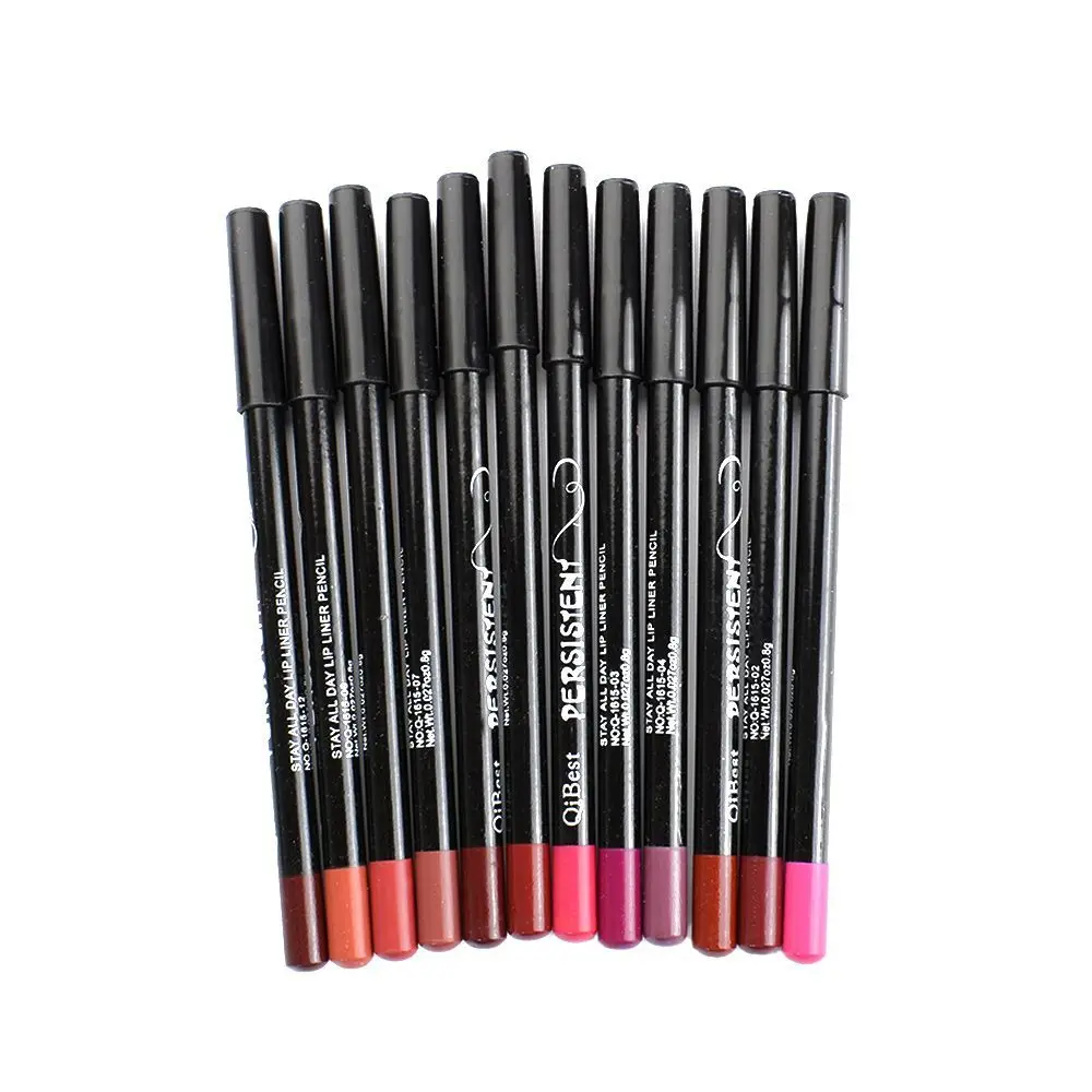 Лучший карандаш для идеального вида 12 цветов в одном заказе губ |
