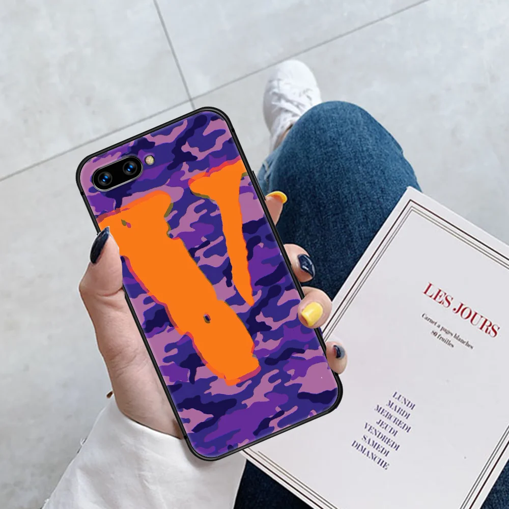 

American Fashion Trend Brand Phone Case Cover Hull For HUAWEI Honor 6A 7A 7C 8 8A 8S 8x 9 9x 10 10i 20 Lite Pro black Bumper