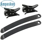 1 комплект, 2 пряжки для сноуборда с 2 ремешками