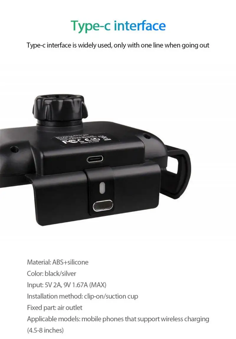 

10W Auto Clamping Phone Mount Holder Car Wireless Charger for XiaoMi Samsung Galaxy Fold Z Fold 2 iPhone 11 XS Max Huawei Mate X