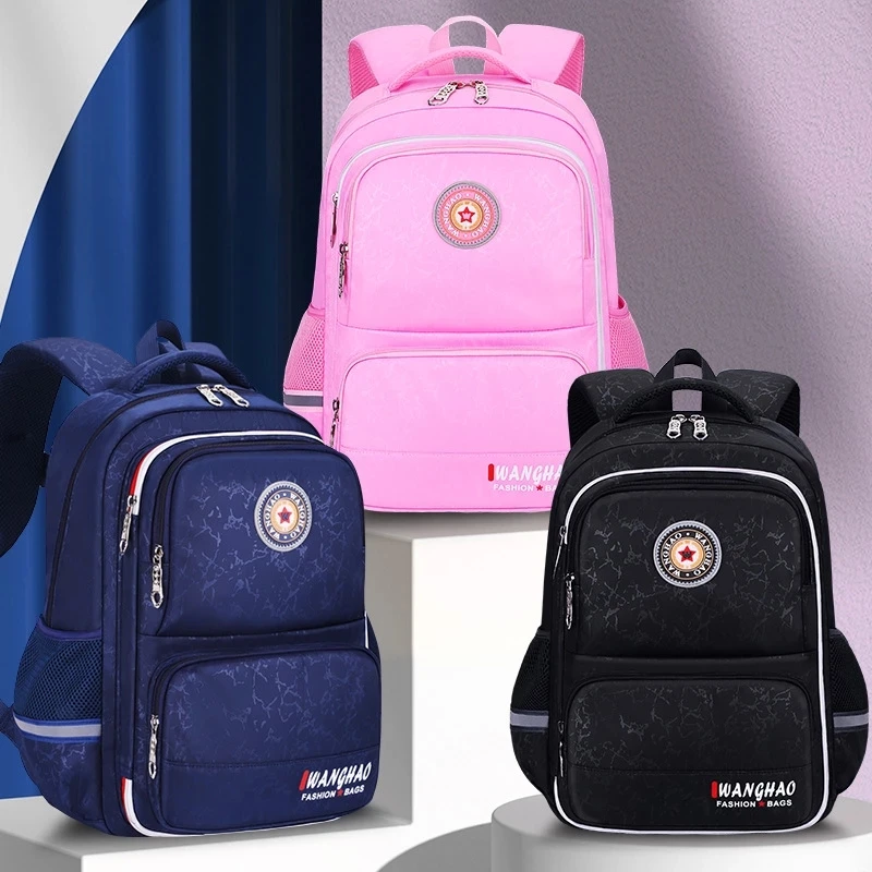 Рюкзак для девочек, для начальной школы, водонепроницаемый, ортопедический, 2021, школьные ранцы для мальчиков
