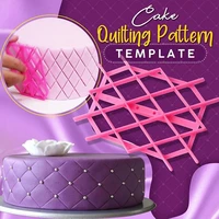 new diamond sugarpaste gum icing baking quilt fondant cake raft equipment tool embosser cutter icing embosser mould