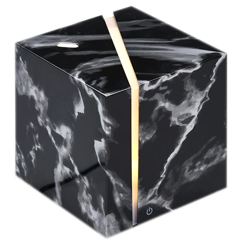 

Marble Grain Ultrasonic Air Humidifier Essential Oil Aromatherapy Diffuser 200Ml for Office Home Bedroom Living Room Study Yoga