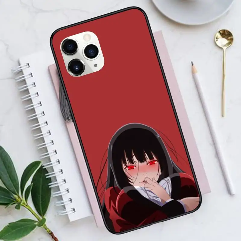 

Crazy Excitement Manga Kakegurui Phone Case for iPhone 11 12 mini pro XS MAX 8 7 6 6S Plus X 5S SE 2020 XR