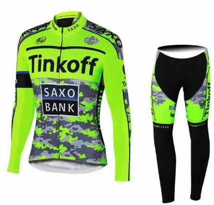 Tinkoff Pro Джерси с длинным рукавом для велосипедной команды, одежда для гоночного велосипеда, одежда для горного велосипеда, одежда для велоспорта - Цвет: 2