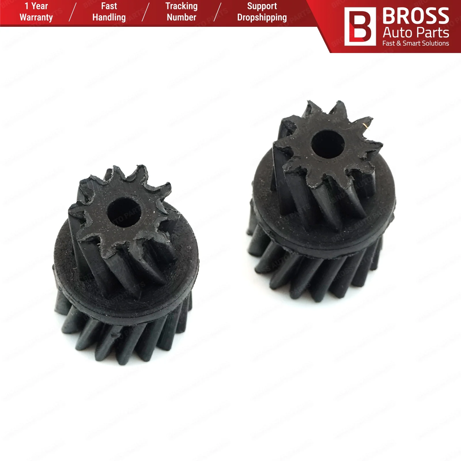 Bross BDP645-1 2 шт. Дверной замок защелка привода Cog ремонтные шестерни 2037200135 2037200435 для