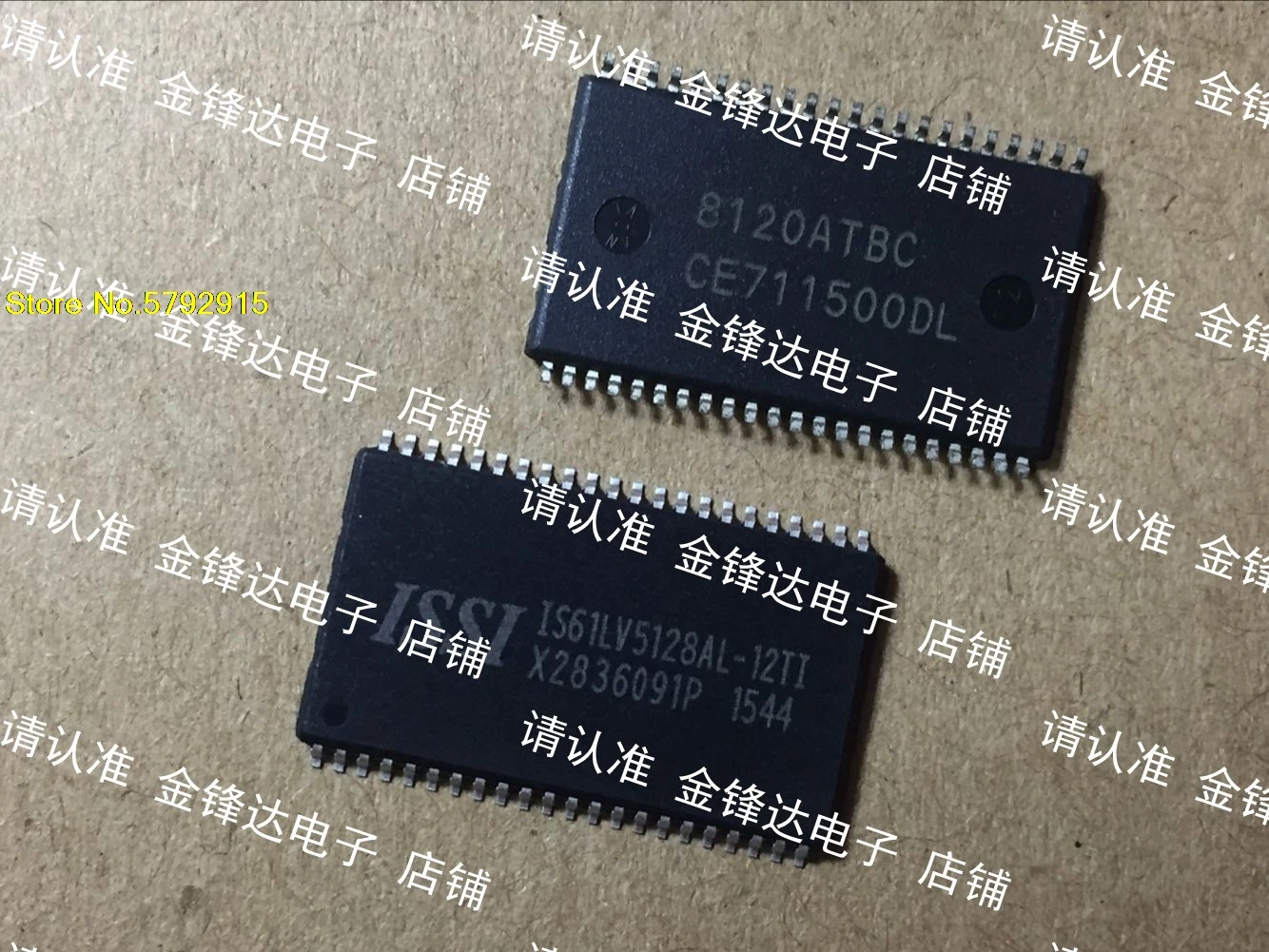 

IS61LV5128AL-10TLI / AL-10TI / AL-12TI / AL-12TL / -15T