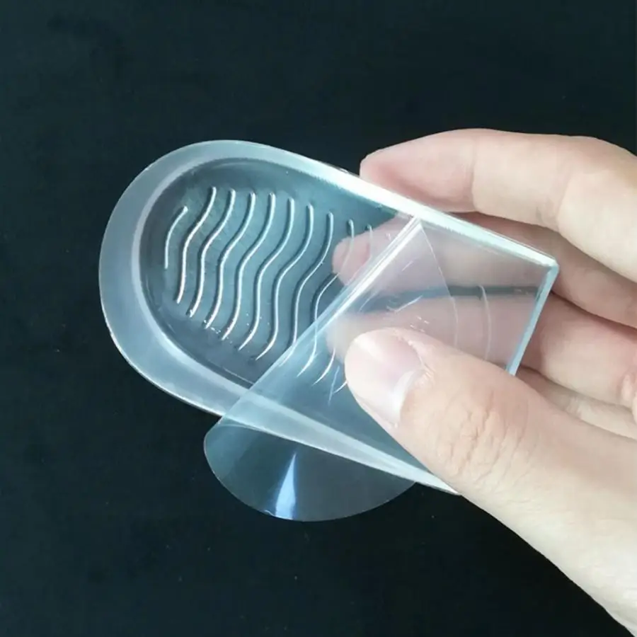 Силиконовые гелевые подушечки для увеличения высоты прозрачные стельки на