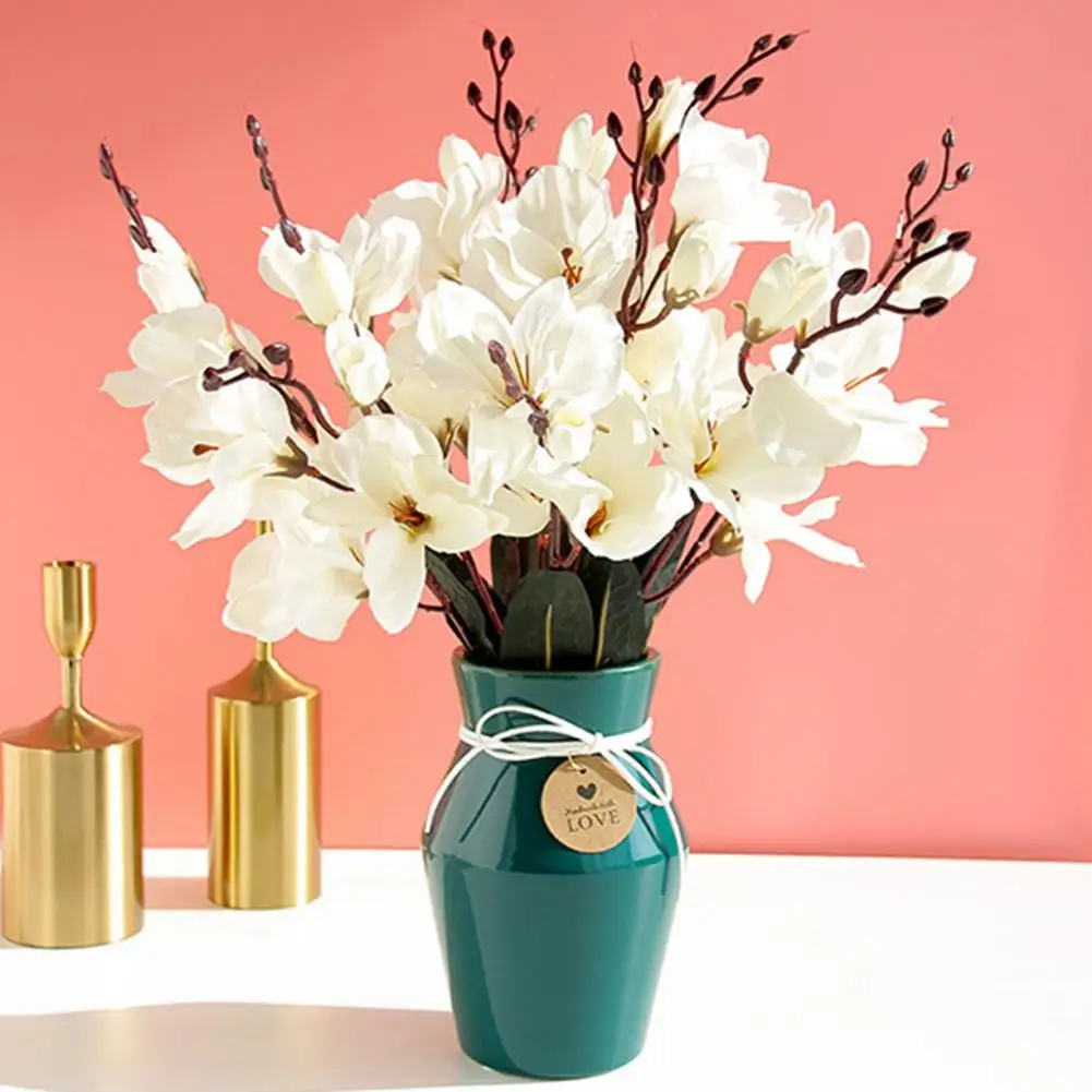 1 букет искусственных гладиаонов украшения для стола искусственный шелк цветы