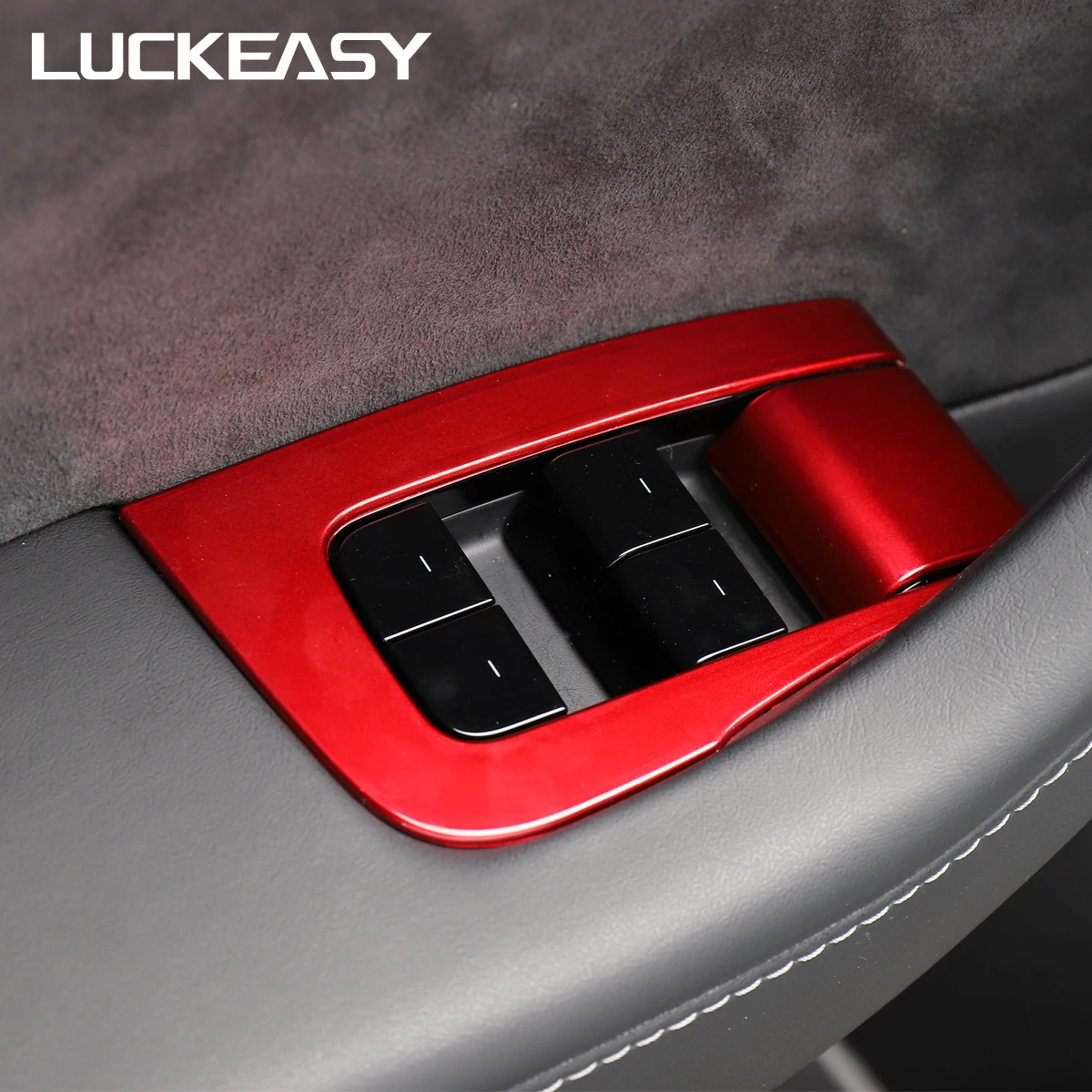 LUCKEASY авто аксессуары для интерьера автомобиля Tesla модель 3 2017 2020 АБС пластик