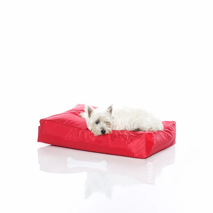 Красная очень большая подушка для собачьей бобы кровать кошки собаки мягкая