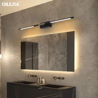 modern led mirror lighting 6w 8w 12w ac90 260v wall mounted wall sconce industrial bathroom lighting stainless steel