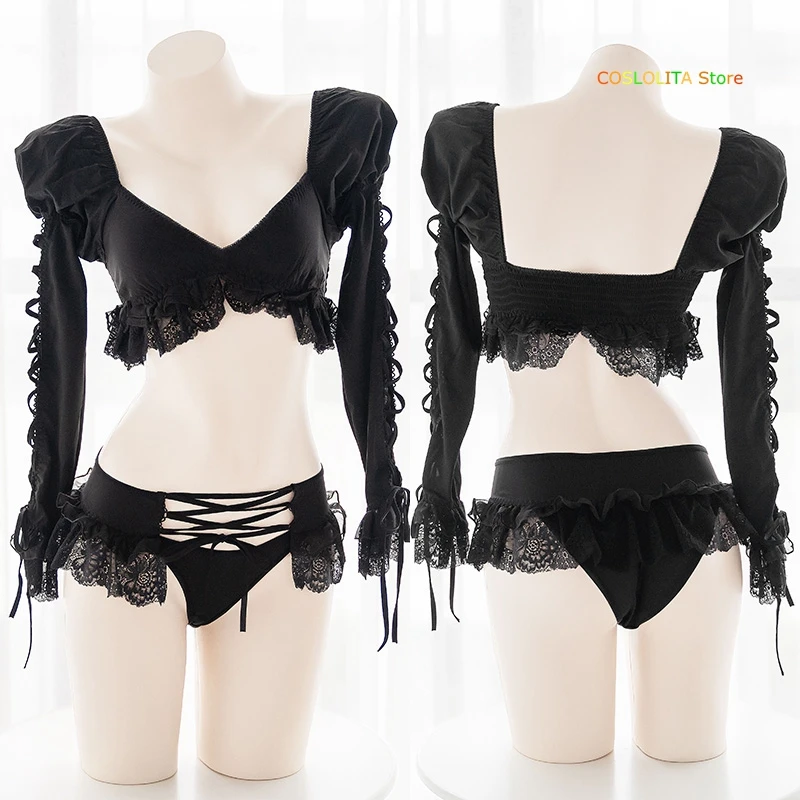 Женская одежда для сна в стиле Темный корт во французском готическом Одежда