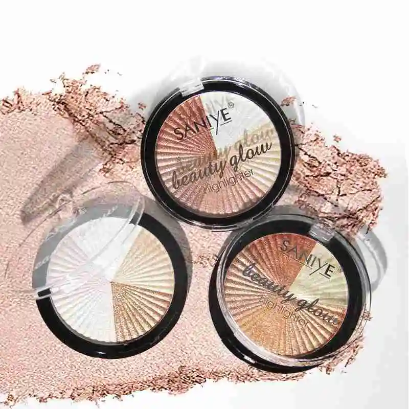 

Highlight Powder Foundation Face Nose Brightening Shadow Cosmetics Powder Glow Combination Colorless Repairing Plate Highli I3A1