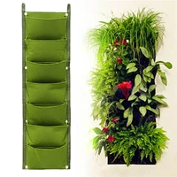 10030cm vertical garden planter wall mounted planting flower grow bag 7 pocket vegetable living garden bag home supplies