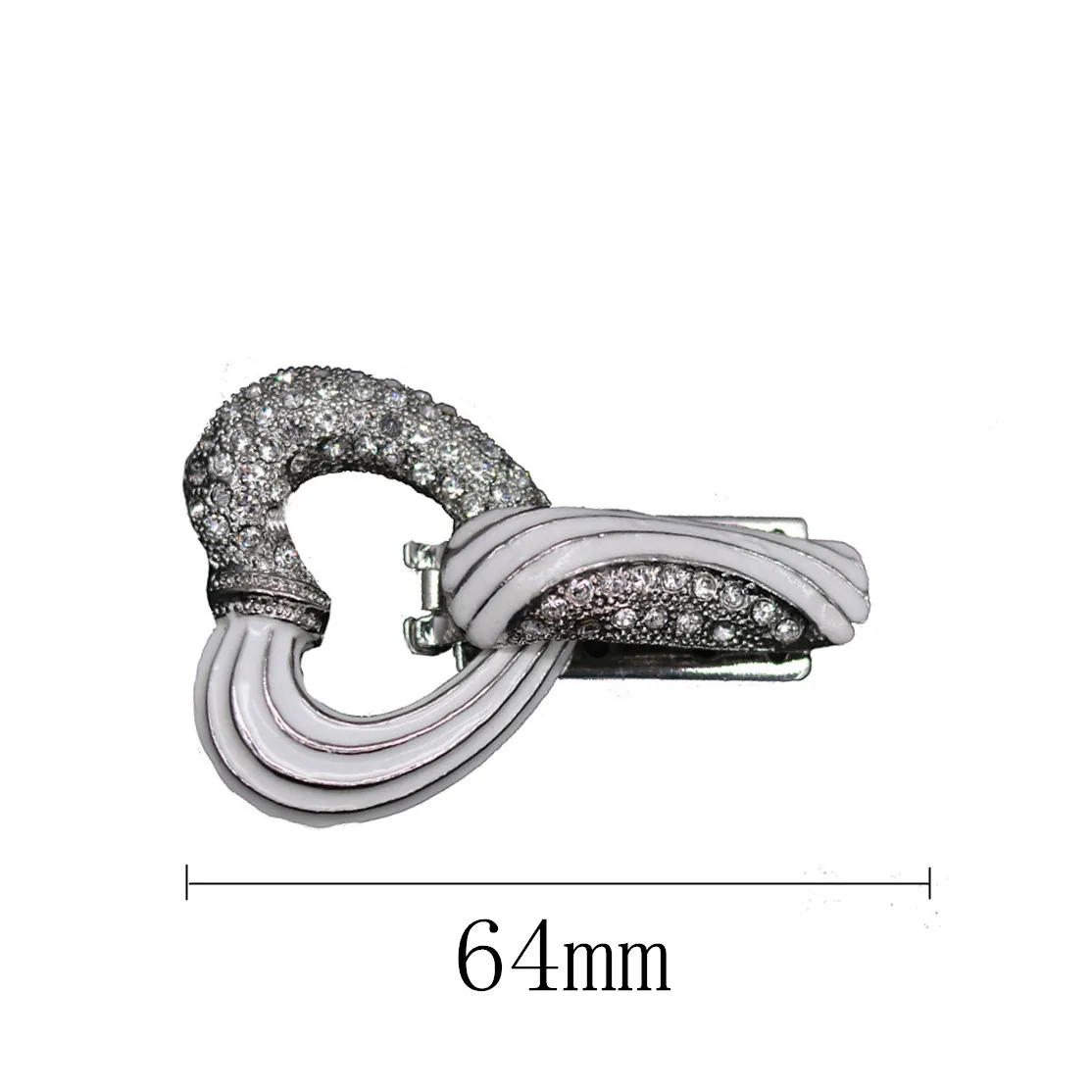 Хорошее качество 64 мм металлические стразы кнопка с свитер украшение пальто