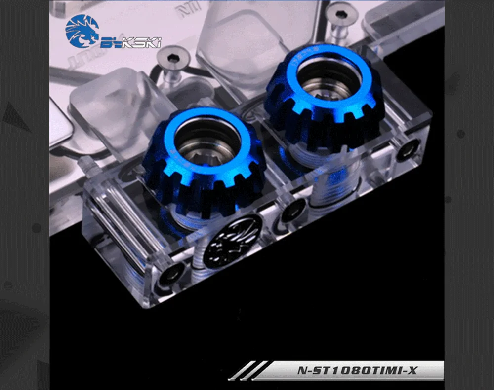 Bykski N-ST1080TIMI-X, полное покрытие видеокарты блок водяного охлаждения для ZOTAC GeForce GTX1080Ti Mini