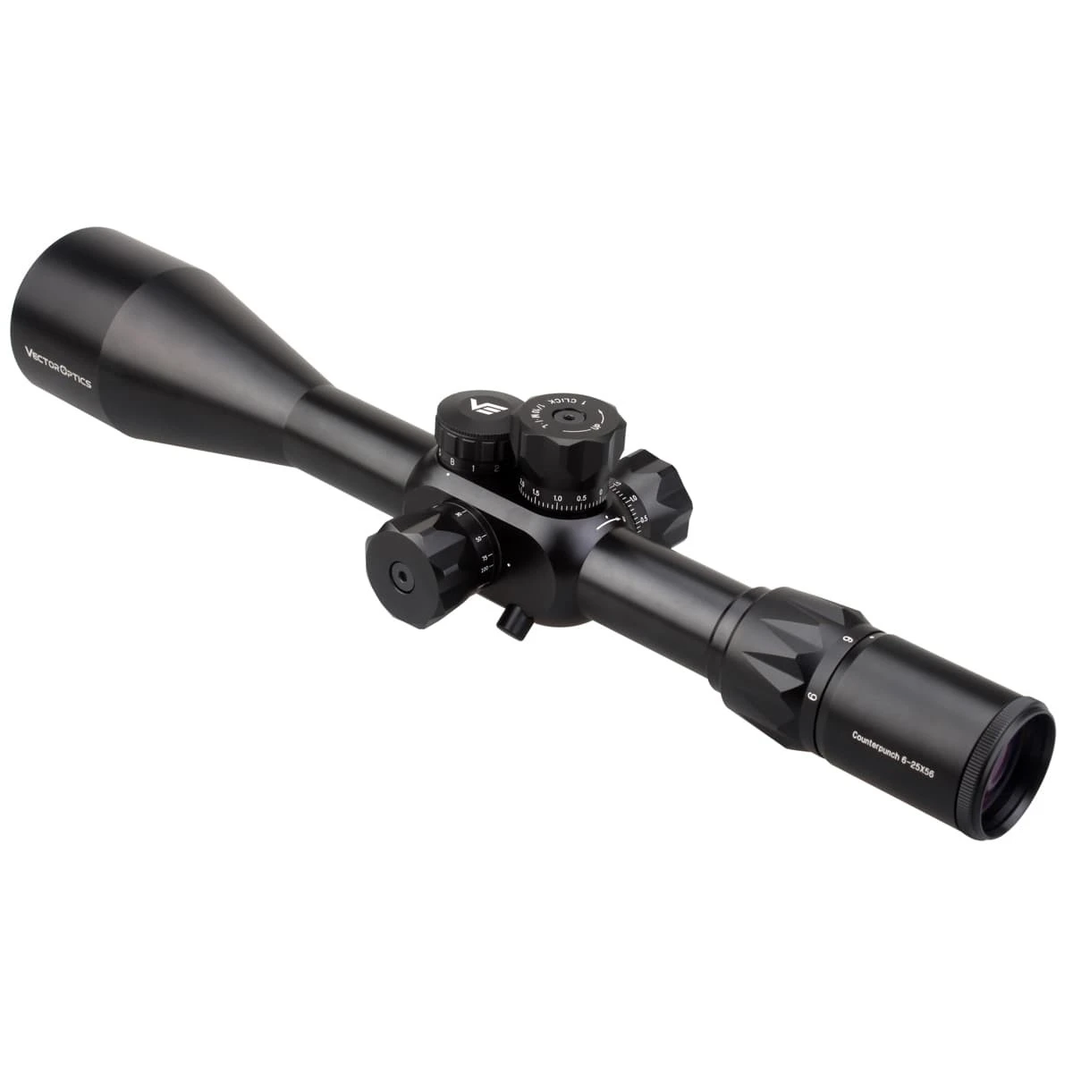 Векторная оптика Counerpunch 6 25x56 FFP Riflescope 1/10 MIL Rifle Scope полностью многослойная линза Clear