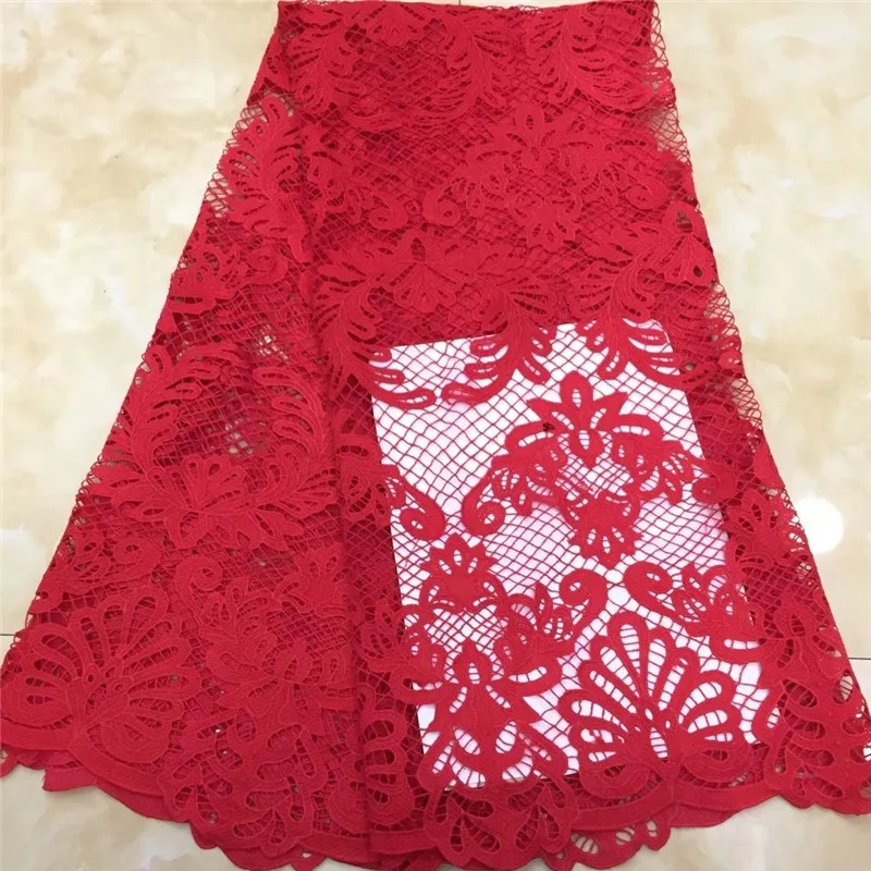 

5yards 2020 Latest African Lace High Quality African French net Tulle Lace Fabric embroidery For African Wedding DP8101