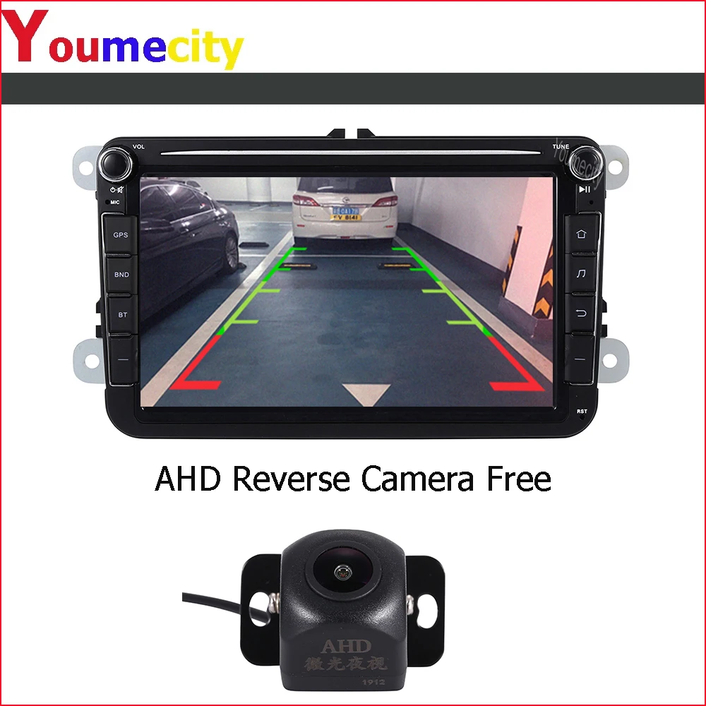 Головное устройство/Автомобильный Gps для Vw Caddy/Volkswagen T5 Multivan с микрофоном/камерой