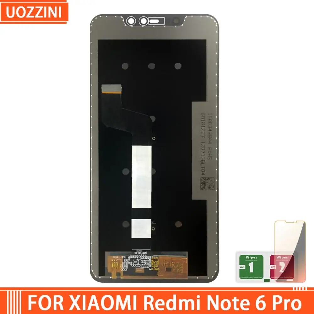 Для Xiaomi Redmi Note 6 Pro ЖК дисплей и сенсорный экран дигитайзер 1080*2280 для LCD|Экраны