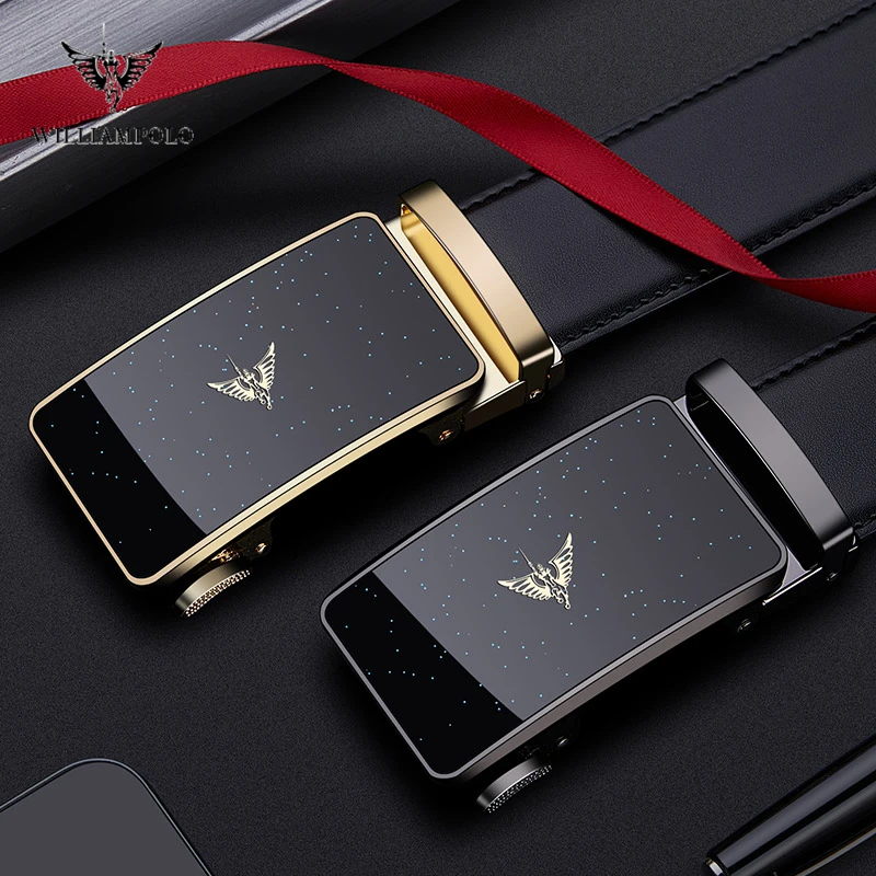 

Genuine leather Belt Men Luxury Brand Designer Marvel Top Quality Belts for Men Strap Male Metal Automatic Buckle