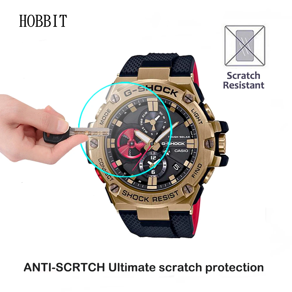 2 шт. прозрачное взрывозащищенное стекло для Casio G SHOCK SmartWatch Защитная пленка экрана