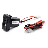 Car charger Dual Ports USB Adapter Mini 2 1A Quick Charge for volkswagen