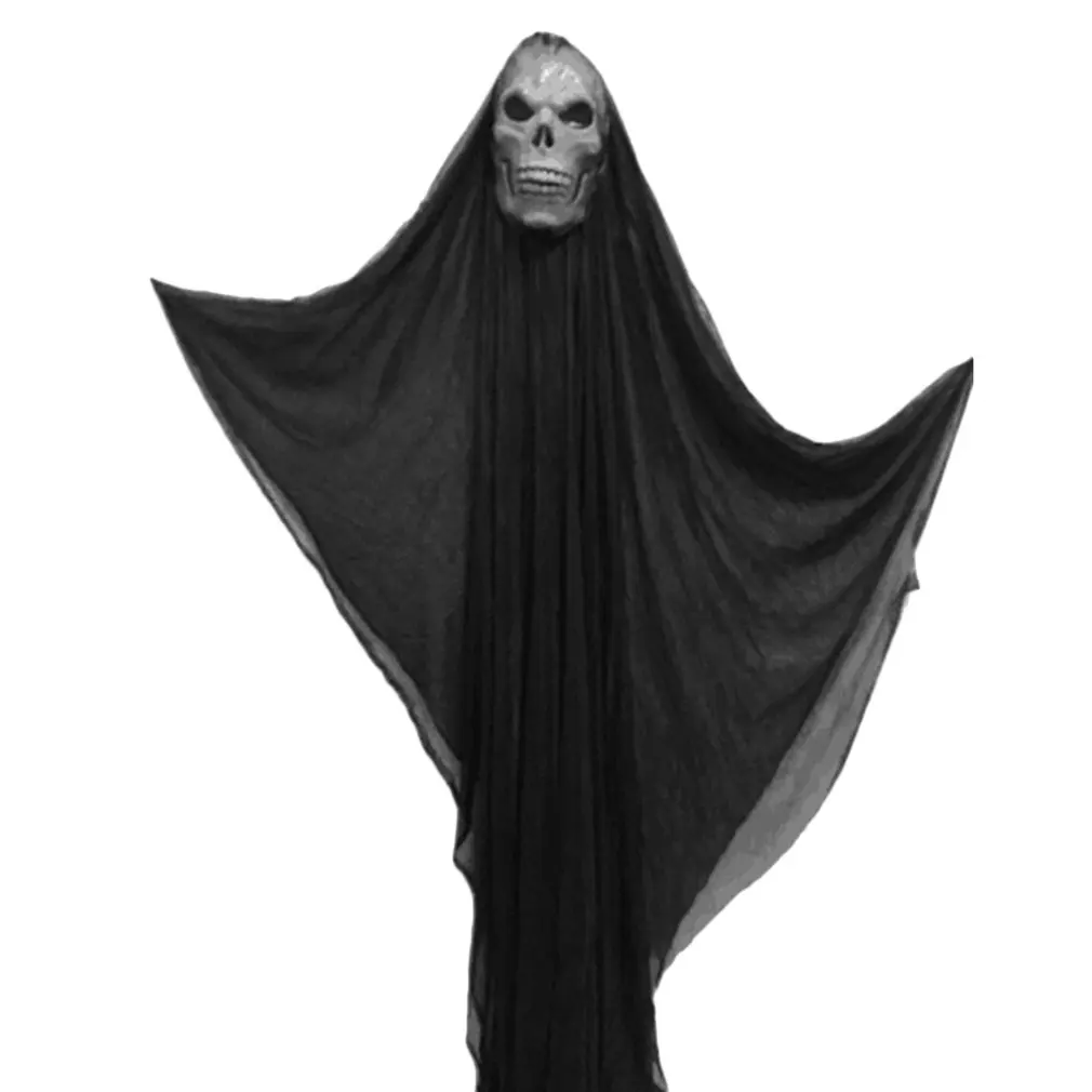 

Halloween Decorations Funny Design Sound Control Luminous Horrible Ghost Face Big Hanging Ghost Halloween Decorations For Home