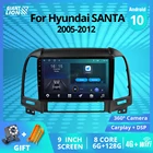 Автомагнитола 2DIN Android 2005 для Hyundai SANTA FE 2012-, GPS-навигация, стереоприемник, автомобильный радиоприемник, Автомобильный приемник без DVD, 2DIN