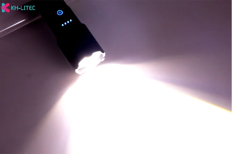Яркий светодиодный фонарик XHP70 + COB USB Перезаряжаемый водонепроницаемый