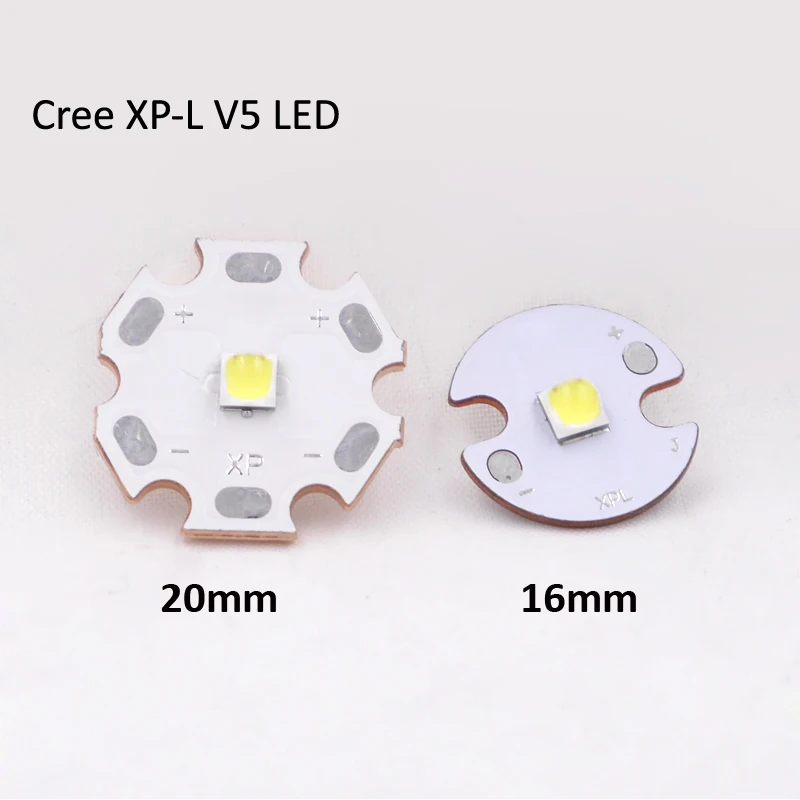 Светодиодный медный базовый Чип 16 мм 20 CREE XM L2 U3/XP L V5/HI V3 + 17 1400 мА светодиодная