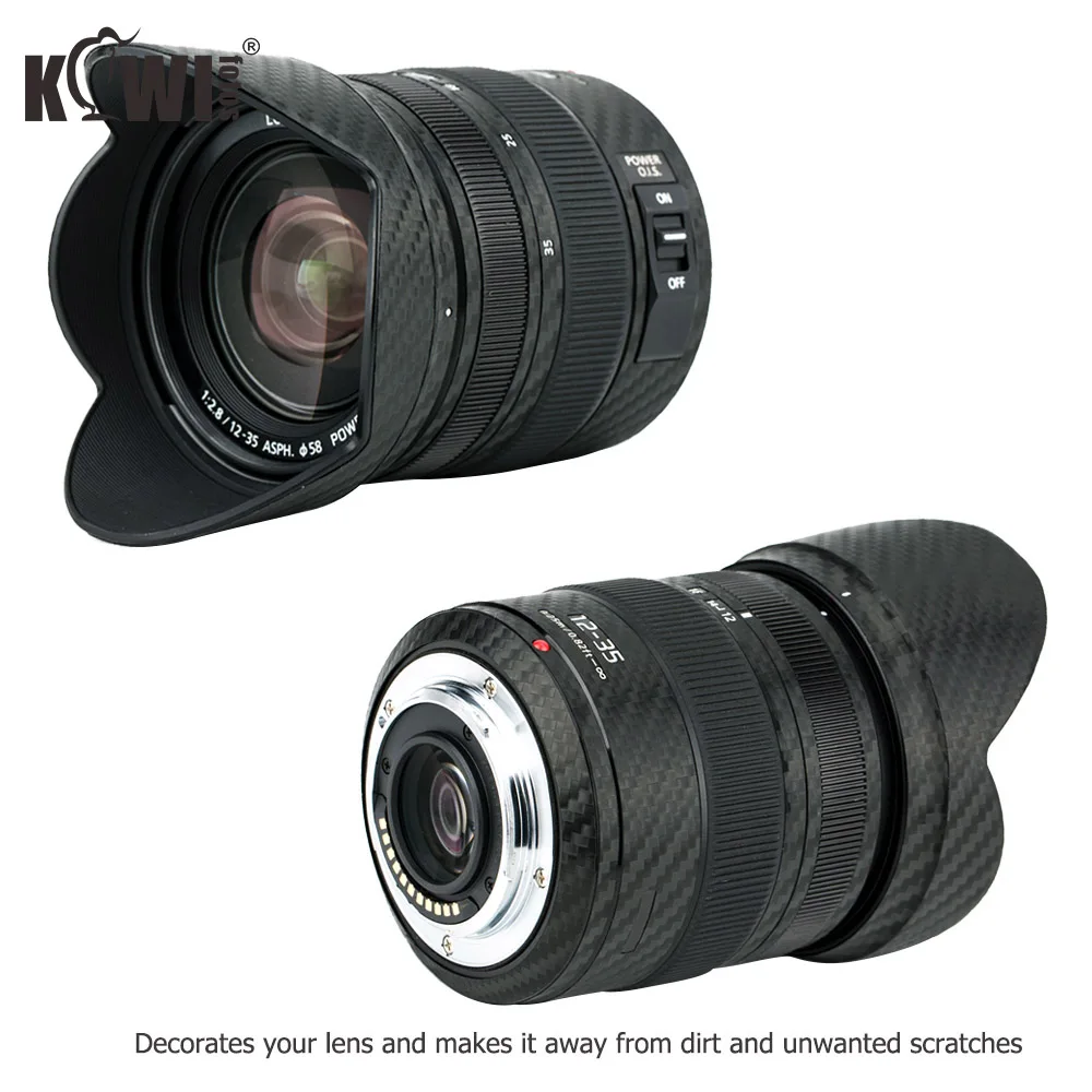 Антискользящая оплетка для объектива Panasonic Lumix G X Vario 12 35 мм f/2 8 II ASPH. POWER O.I.S. Черная