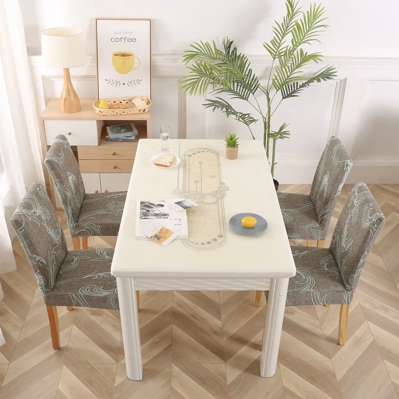 Чехол на стул чехол обеденное сиденье кухонное кресло с цветочным принтом