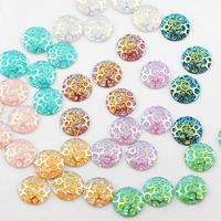 boliao not hole ab color 40pcs 1212 mm 0 470 47 in round shape mix resin rhinestone home decor wedding decoration diy
