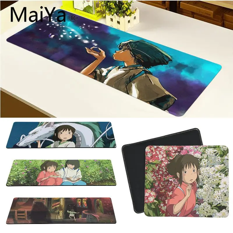 Maiya Унесенные призраками аниме Ghibli Миядзаки натуральный каучук игровой коврик