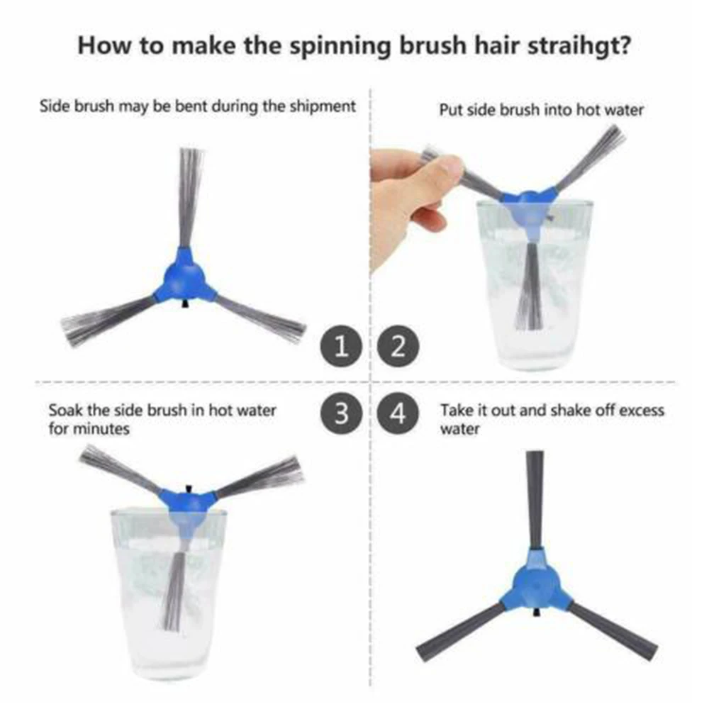

8pcs Filter Cleaning Kit Replacement For Eufy RoboVac 11S Spare Strong