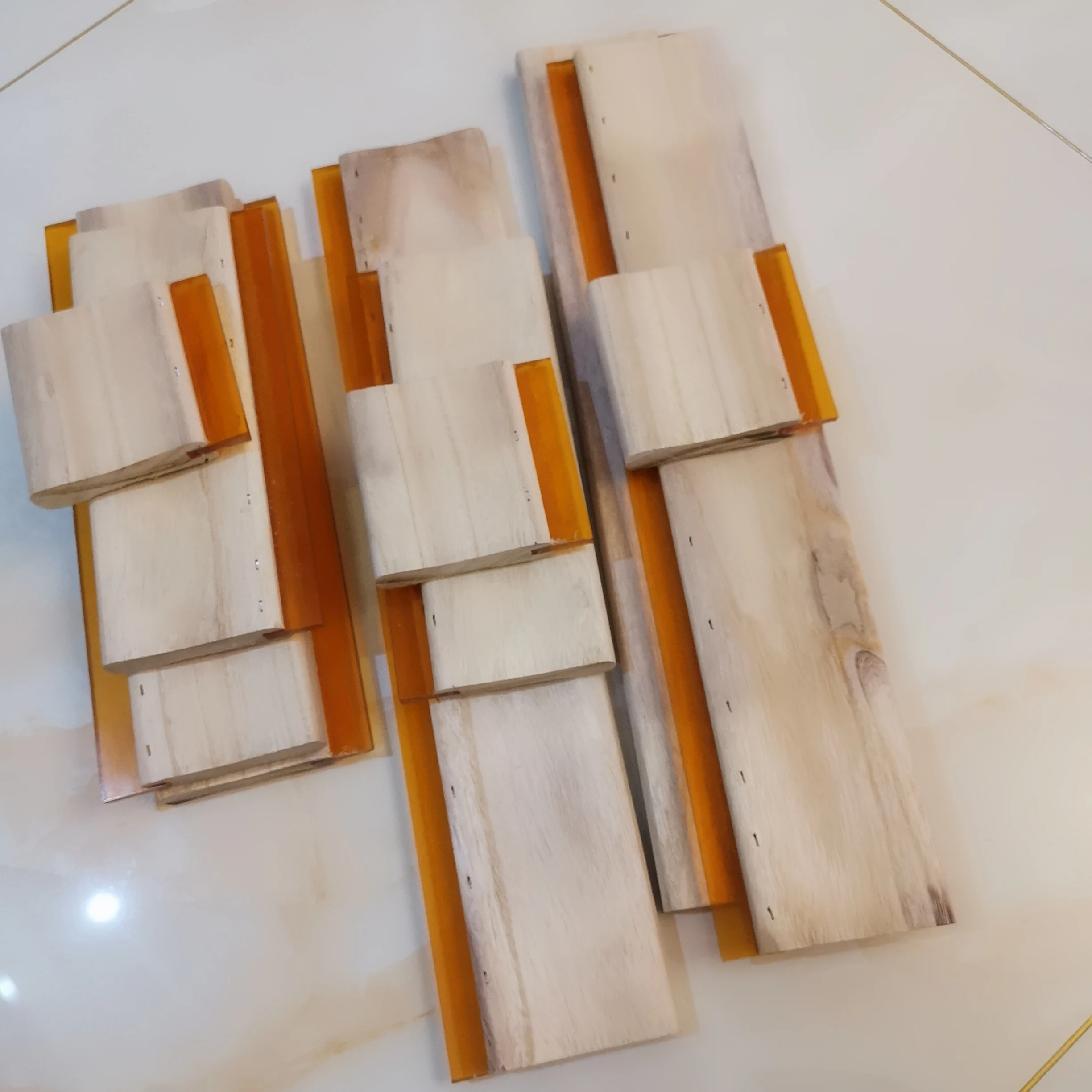 

Squeegee for Silk Screen Printing Material with 3 Pieces Same Hardness 65 Durometer 33CM Length