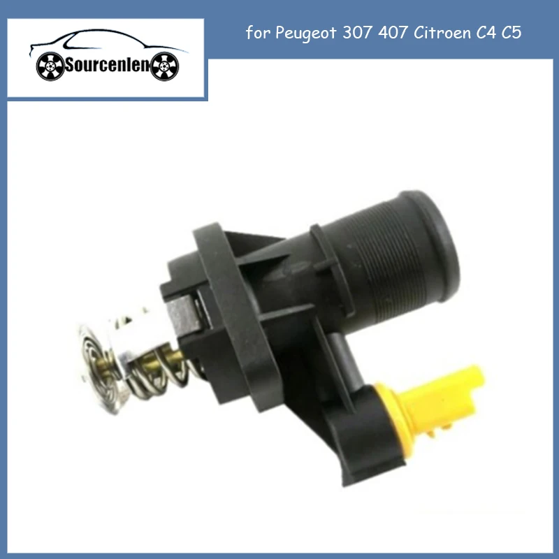 

Корпус термостата 1338E4 9648542680 для Peugeot 307, 407, Citroen C4, C5