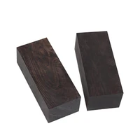 ebony lumber blanks carving blocks 1254050mm timber craft hobby wood handle african blackwood tool