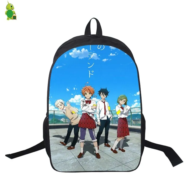 2 Обещанный рюкзак Neverland Mochila школьные сумки для подростков девочек мальчиков аниме ноутбук рюкзак для женщин и мужчин Дорожная сумка на плечо - Цвет: 2