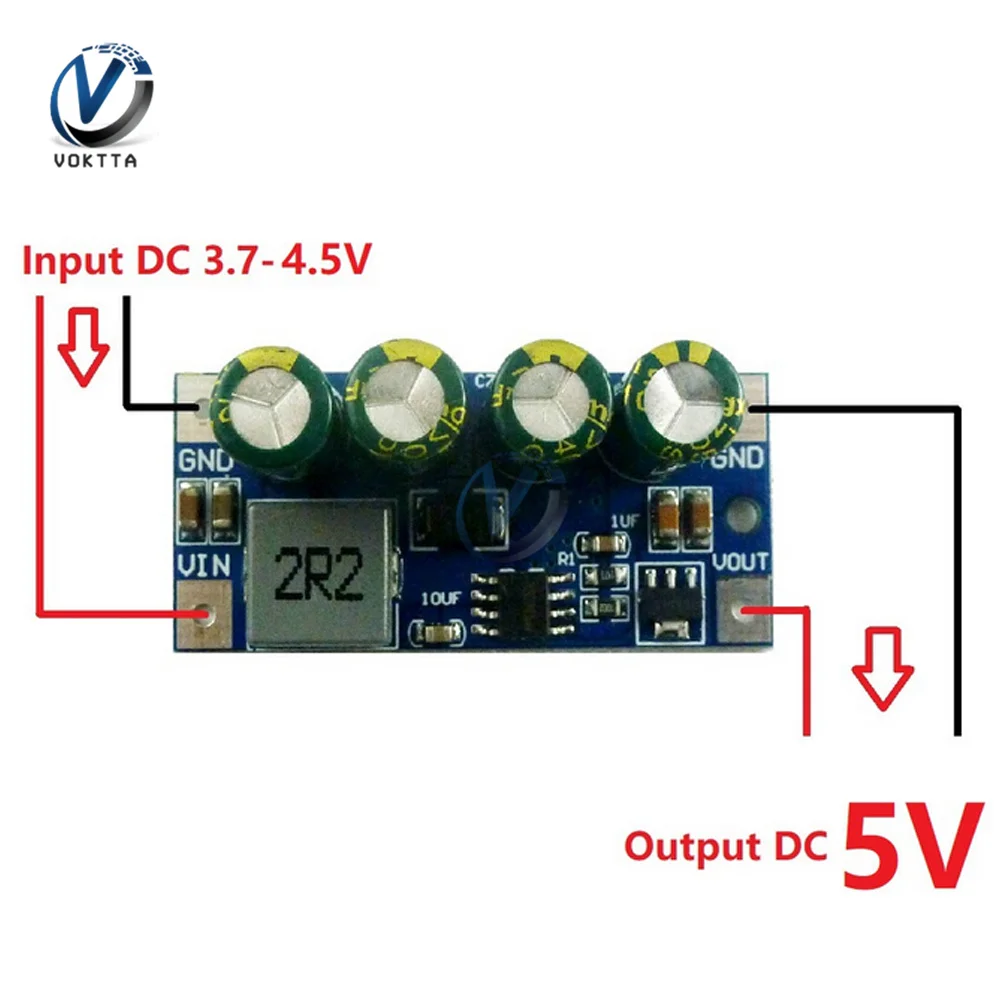 Повышающий преобразователь постоянного тока 5A высокомощный модуль 3 7 в 4 2 5 8 9 10 14