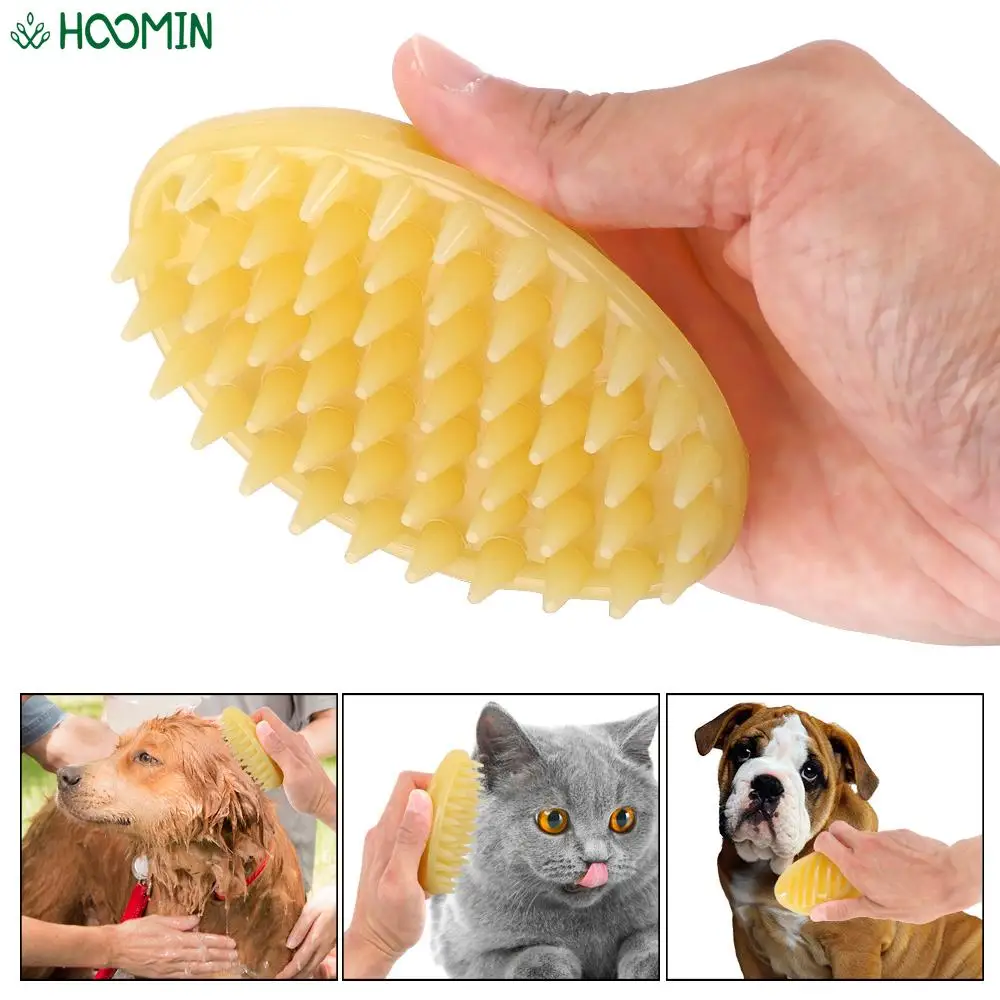 

Pet Washer Cleaner Puppy Quickly Cleaning Brush Wash Tools Dog Cat Comb Soft Gentle Silicone Bristles Massage Brush Pet Products