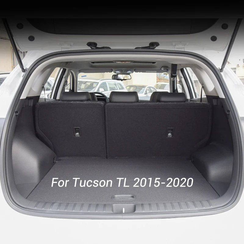 Для Hyundai Tucson 2017 2018 2019 2020 3TH задний багажник автомобиля коврик прочный ботинок