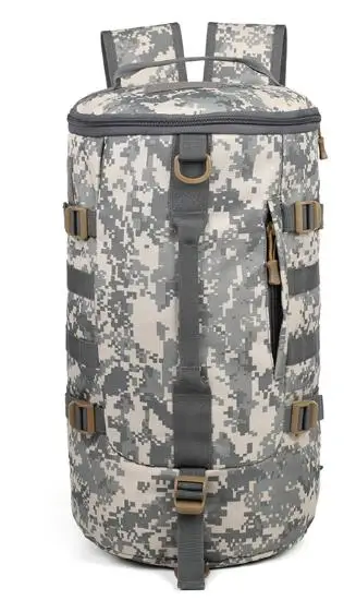 ACU 40L Открытый военный тактический рюкзак Кемпинг походные рюкзаки ручная сумка сумки на плечо Молл тактический Туризм Путешествия Спорт Ba - Цвет: ACU