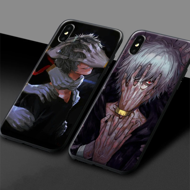 Мягкий силиконовый чехол для телефона Tomura Shigaraki кариес моя геройская Академия