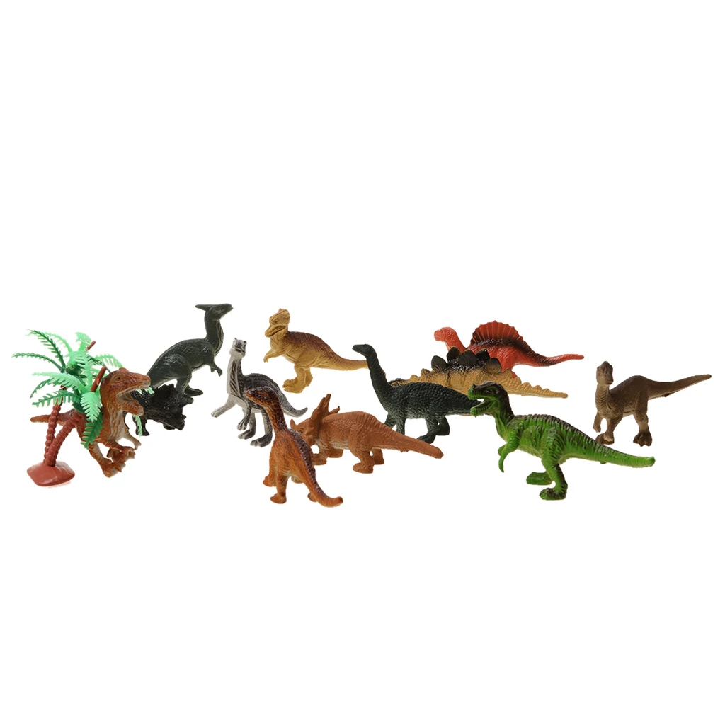 

Фигурки-Динозавры пластиковые мини, динозавры, экшн-фигурки, модель, детская игрушка для коллекционирования, орнамент, 12 шт.