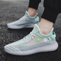 fashion summer men shoes breathable air mesh light casual shoes outdoor shoelace luminous sneakers men tenis masculino daisy
