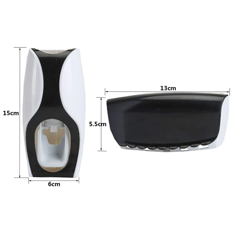 Набор аксессуаров для ванной комнаты автоматический дозатор зубной пасты